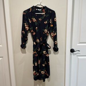 Bridge and Burn Emery Floral Print Dress, Size: L